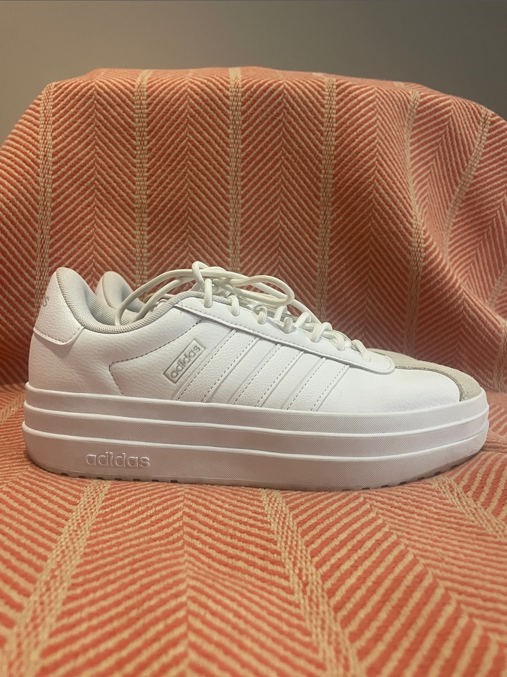 adidas Women’s VL Court White Platform Sneakers